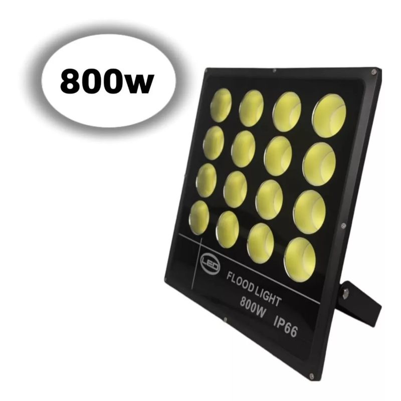 GENERICO - Foco Proyector Led  800w Exterior Ip66 Profesional