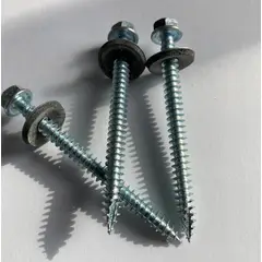 GENERICO - 100 Tornillos para Techo de 10 x 1.1/2 Punta Fina