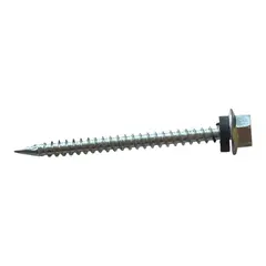 GENERICO - 100 Tornillos para Techo de 10 x 2.1/2" Punta Espada
