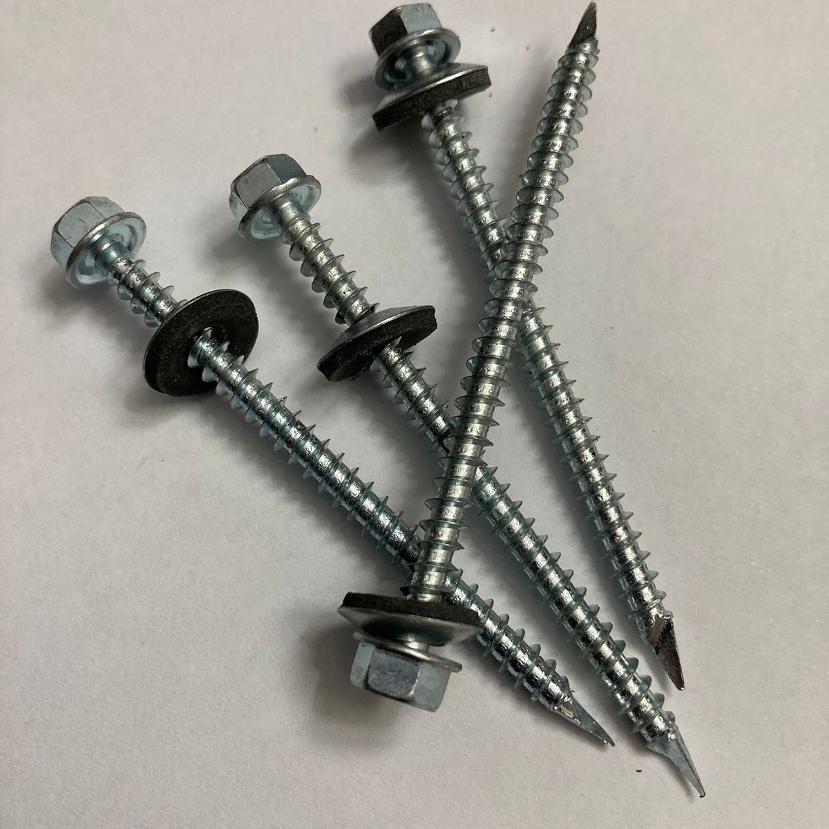 GENERICO - 100 Tornillos para Techo 10 x 3" Punta Espada