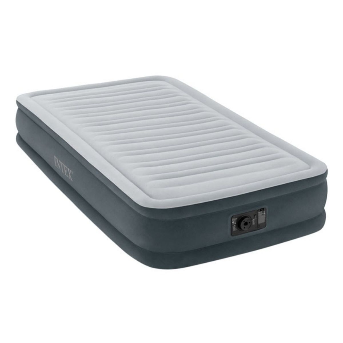 INTEX - Colchón Inflable Eléctrico Intex 1,5 Plazas 99x191x33 Cm Comfort Plush