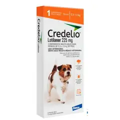 ELANCO - CREDELIO 5,5 - 11K. ANTIPULGAS Y GARRAPATAS 1 COMPRIMIDO