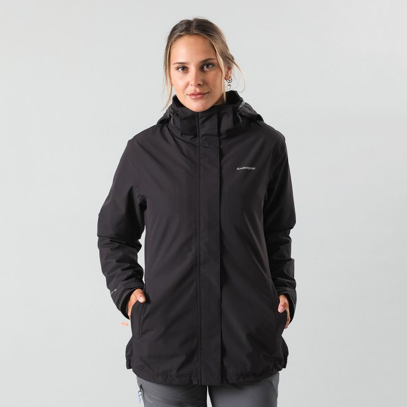 ANDESGEAR - Chaqueta Mujer Cochamo Negro Andesgear
