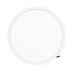 DEMASLED - Panel LED BACKLIGHT Redondo Embutido de 60cm 40W Luz Cálida