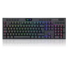 REDRAGON - Teclado Mecanico Gamer Horus Fsk618 Wireless Sw Red