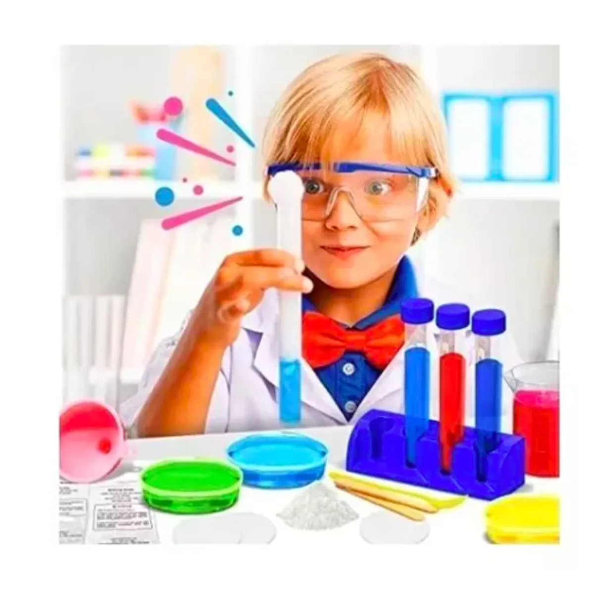 GENERICO - Kit Stem Ciencia Experimento Laboratorio Niños Juego 14 En 1
