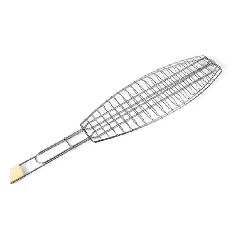 GENERICO - Grill Para Pescado Cocción Cocina Asado Parrilla Bbq Rejilla 262222