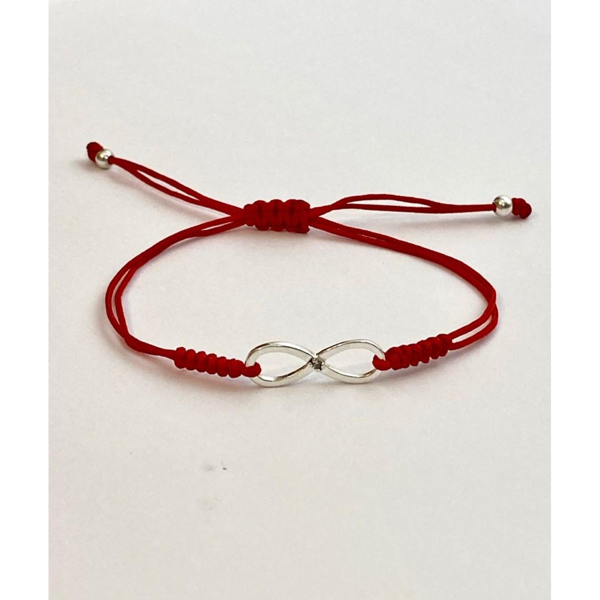 RE FRAN - Pulsera roja infinito zircón
