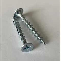 GENERICO - 1000 Tornillos CRS 6x1.1/4 Rosca Gruesa