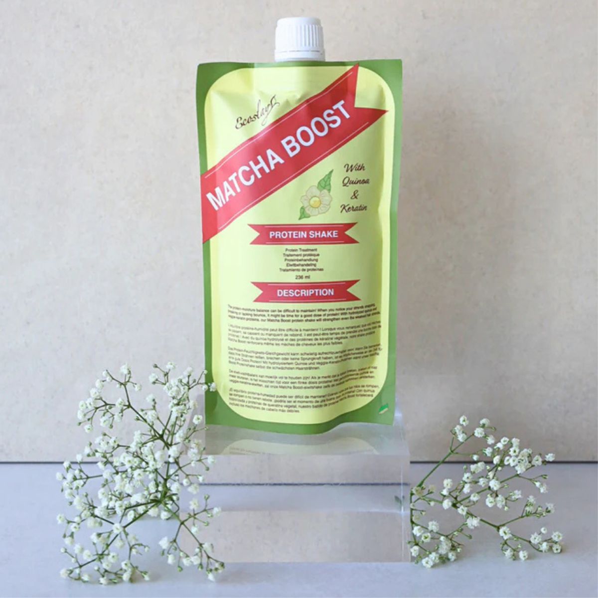 ECOSLAY - Mascarilla Capilar de Proteínas Matcha Boost