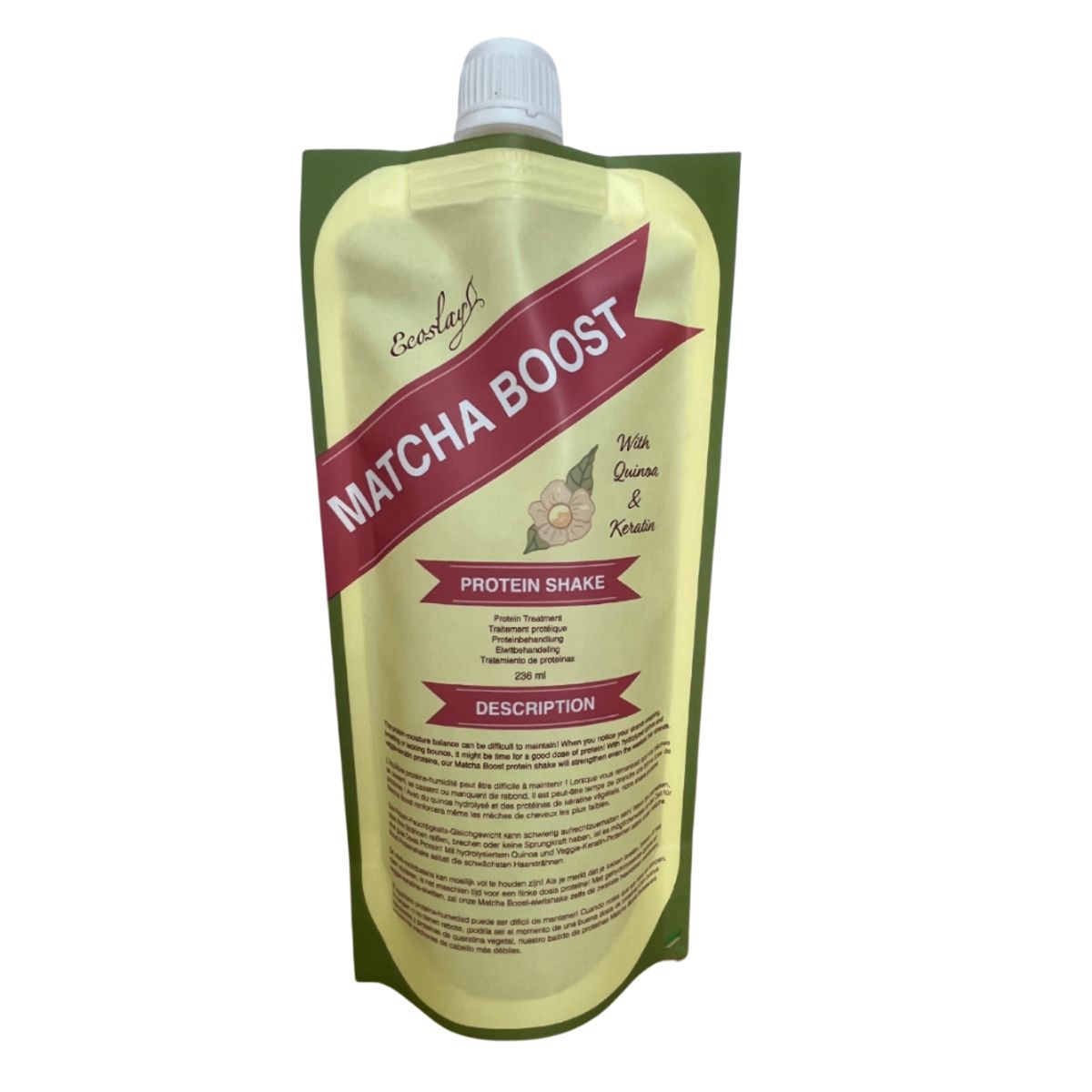 ECOSLAY - Mascarilla Capilar de Proteínas Matcha Boost