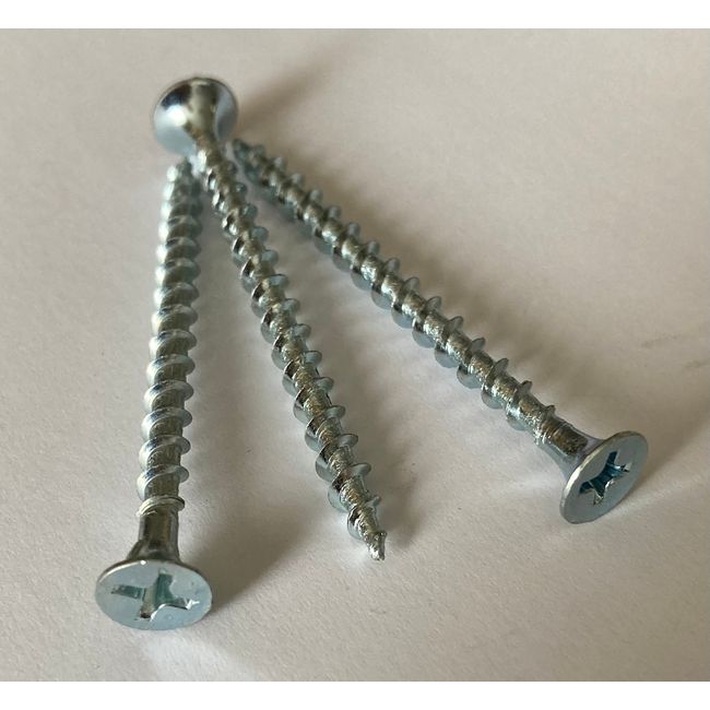 GENERICO - 1000 Tornillos CRS 6x2 Rosca Gruesa