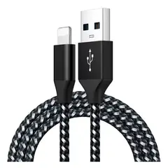 IRM - Cable Carga Rapida iPhone Lightning 1 Metro Reforzado Beotes