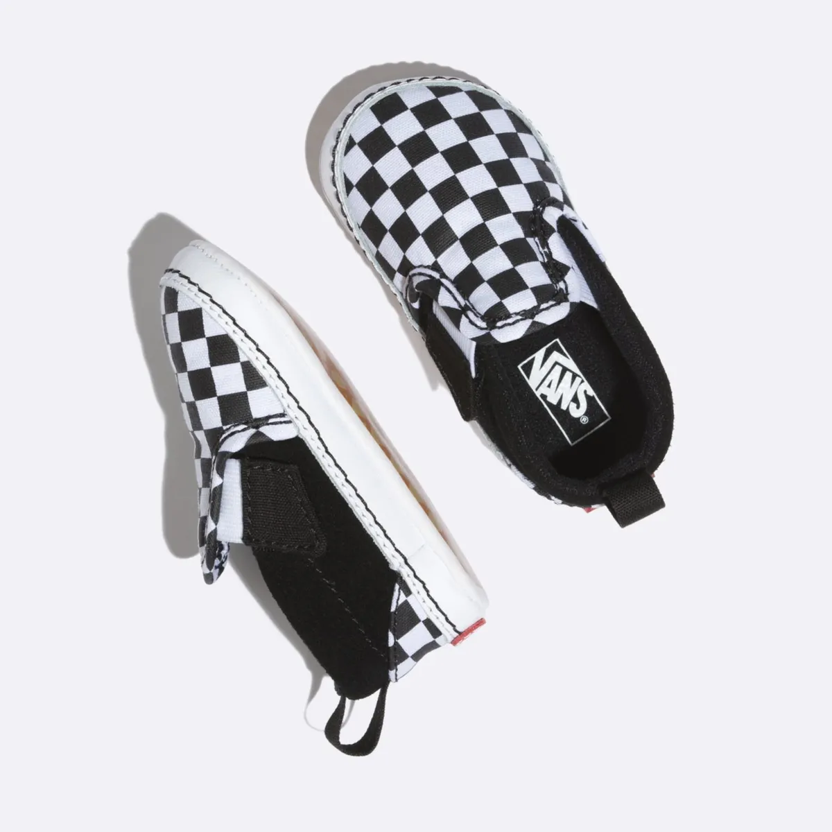 VANS - Zapatilla Niño Slip-On V Crib (Checker) Black VANS