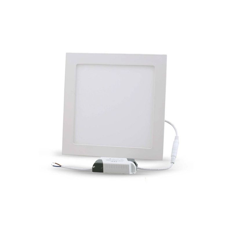 GENERICO - FOCO PLAFON LED EMBUTIDOS 6W CUADRADO PACK 5 UND