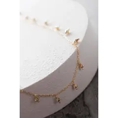 MODAS LILLO - Collar mujer bolitas facetadas 18k Joyas