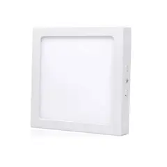 GENERICO - FOCO PLAFON LED SOBREPUESTO 18W CUADRADO PACK 5 UND