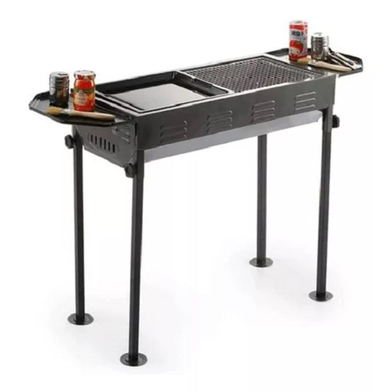 GENERICO - Estufa Parrilla Parrillera Portatil Plegable Barbacoa Asado 262228