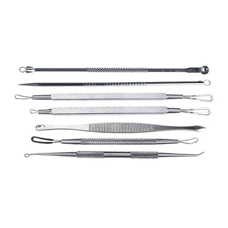 VATYERTY - 7 piezas de espinillas acné comedón espinillas extractor..-