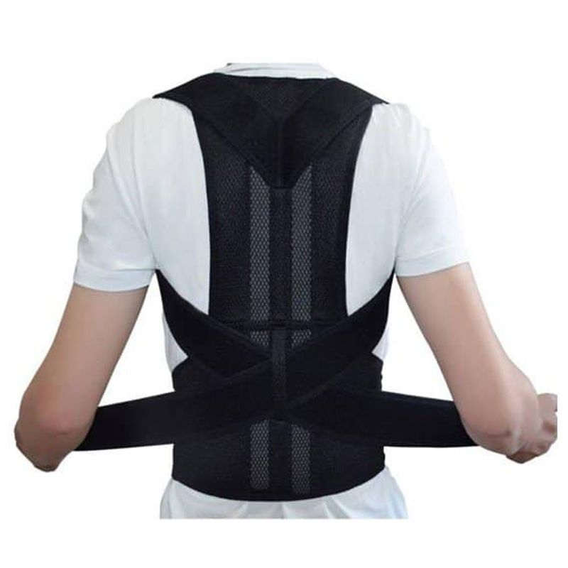 GENERICO - Corrector de Postura Soporte Lumbar - Magnetoterapia - Tallas - Unisex