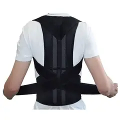 GENERICO - Corrector de Postura Soporte Lumbar - Magnetoterapia - Tallas - Unisex