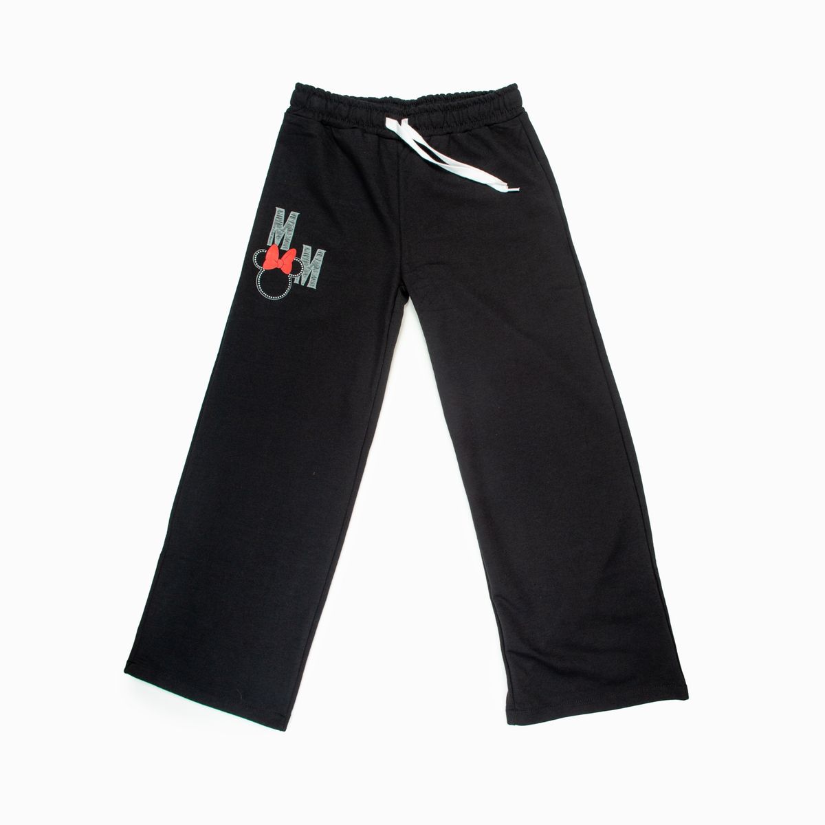 DISNEY - Pantalon de Buzo Niña MM Negro Minnie