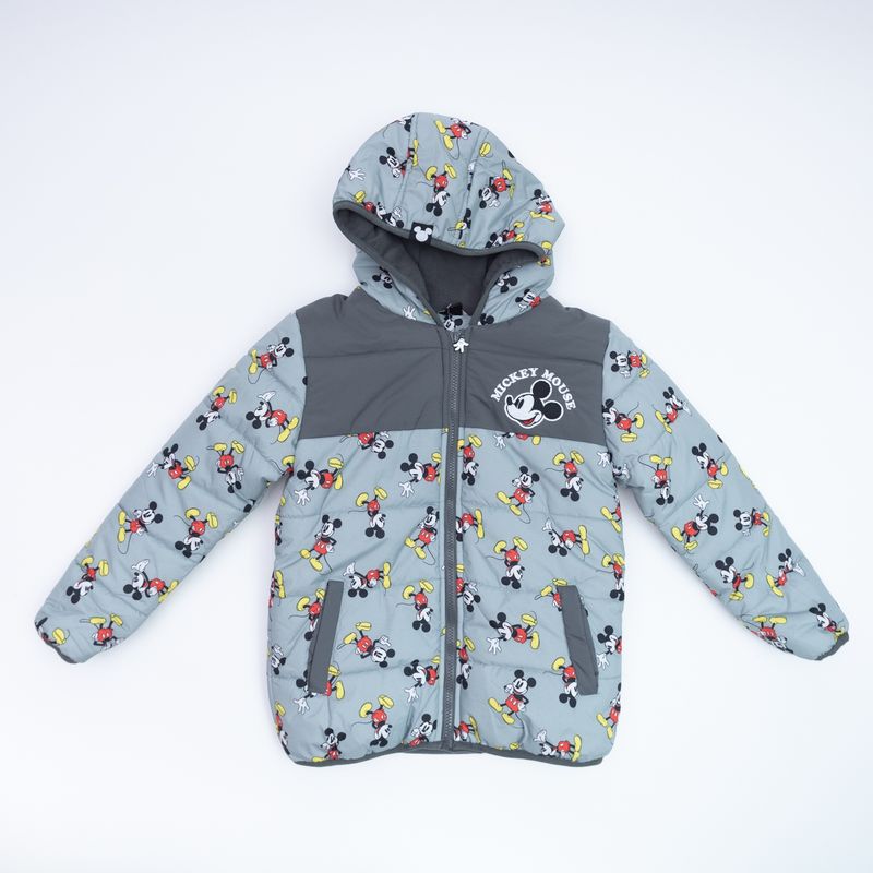 DISNEY - Parka Niño Mickey Walking Gris Disney