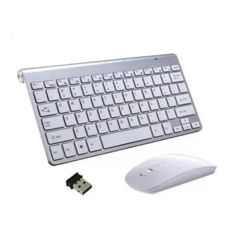 WEIBO - Kit De Teclado Y Mouse Inalámbrico Weibo Keyboard Mouse WB8066