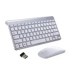WEIBO - Kit De Teclado Y Mouse Inalámbrico Keyboard Mouse WB8066