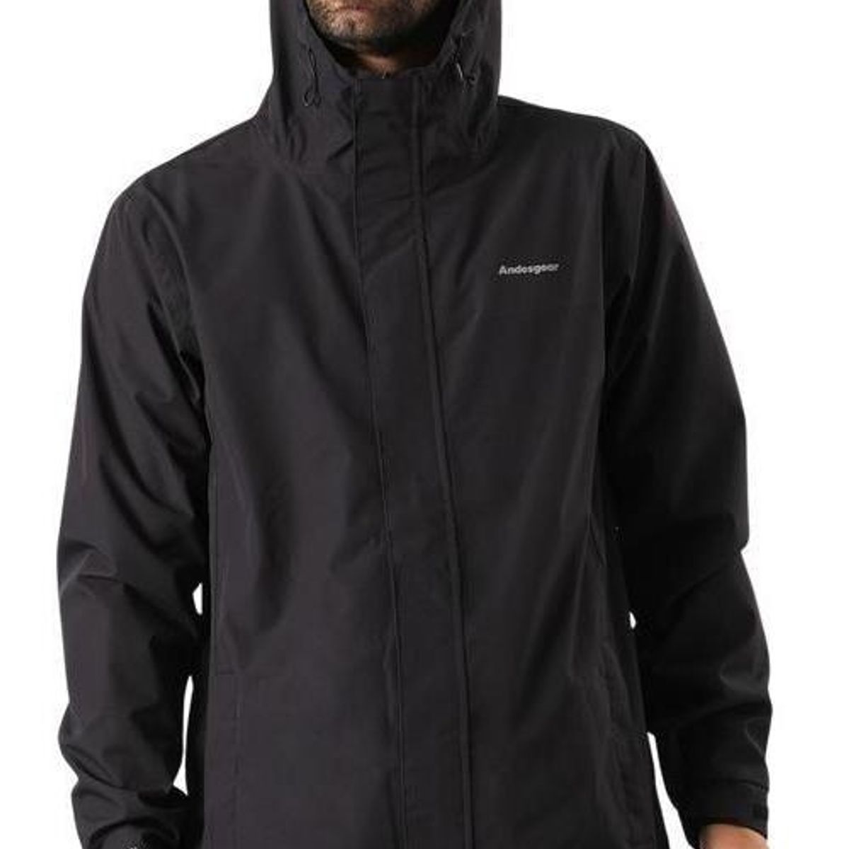 ANDESGEAR - Chaqueta Hombre Andesgear Impermeable Pumalin Negro