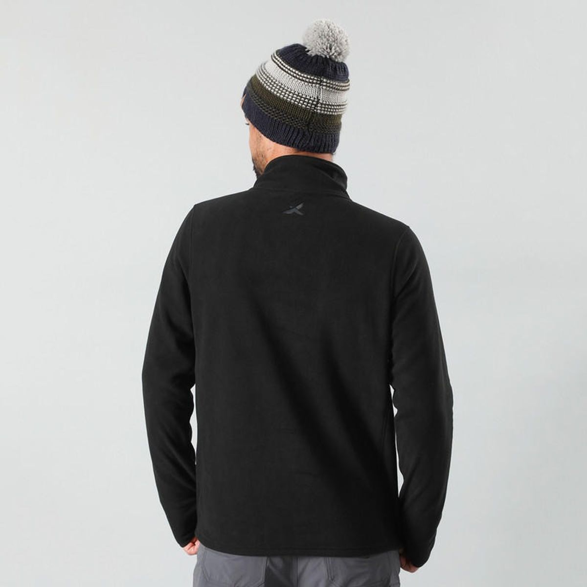 ANDESGEAR - Polar Maihue Cuarto Cierre Negro ANDESGEAR