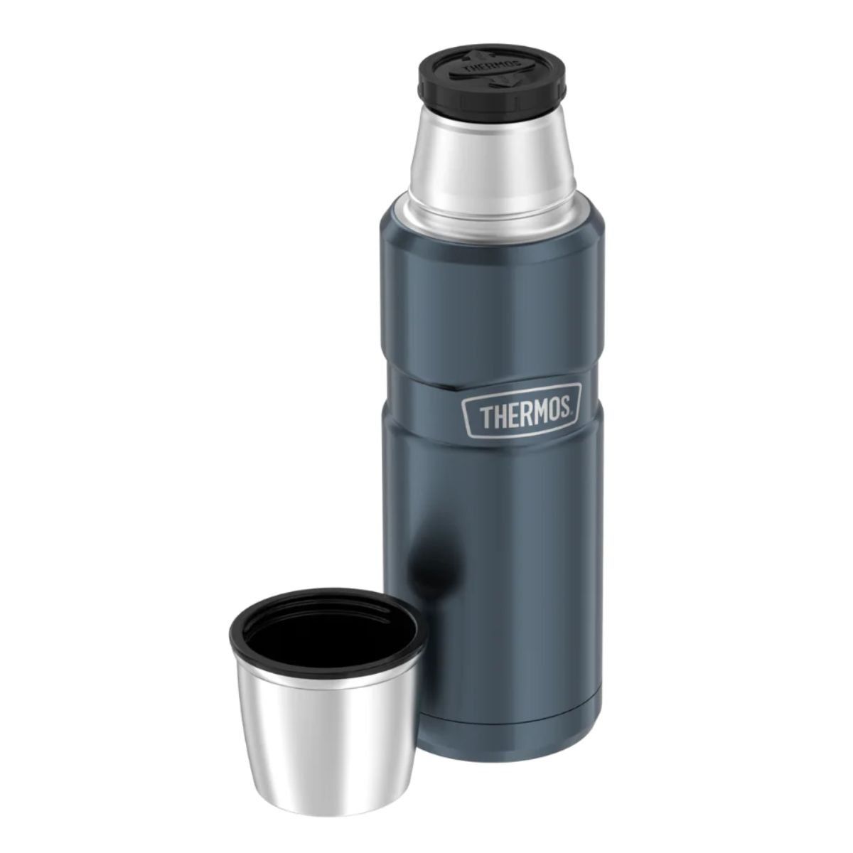 THERMOS - Termo King Acero Inoxidable Gris 470ml Thermos - Gris Azul Oscuro