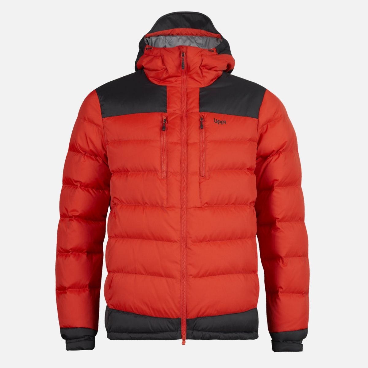 LIPPI - Chaqueta Hombre Annapurna Down Hoody Jacket Rojo Tomate Lippi