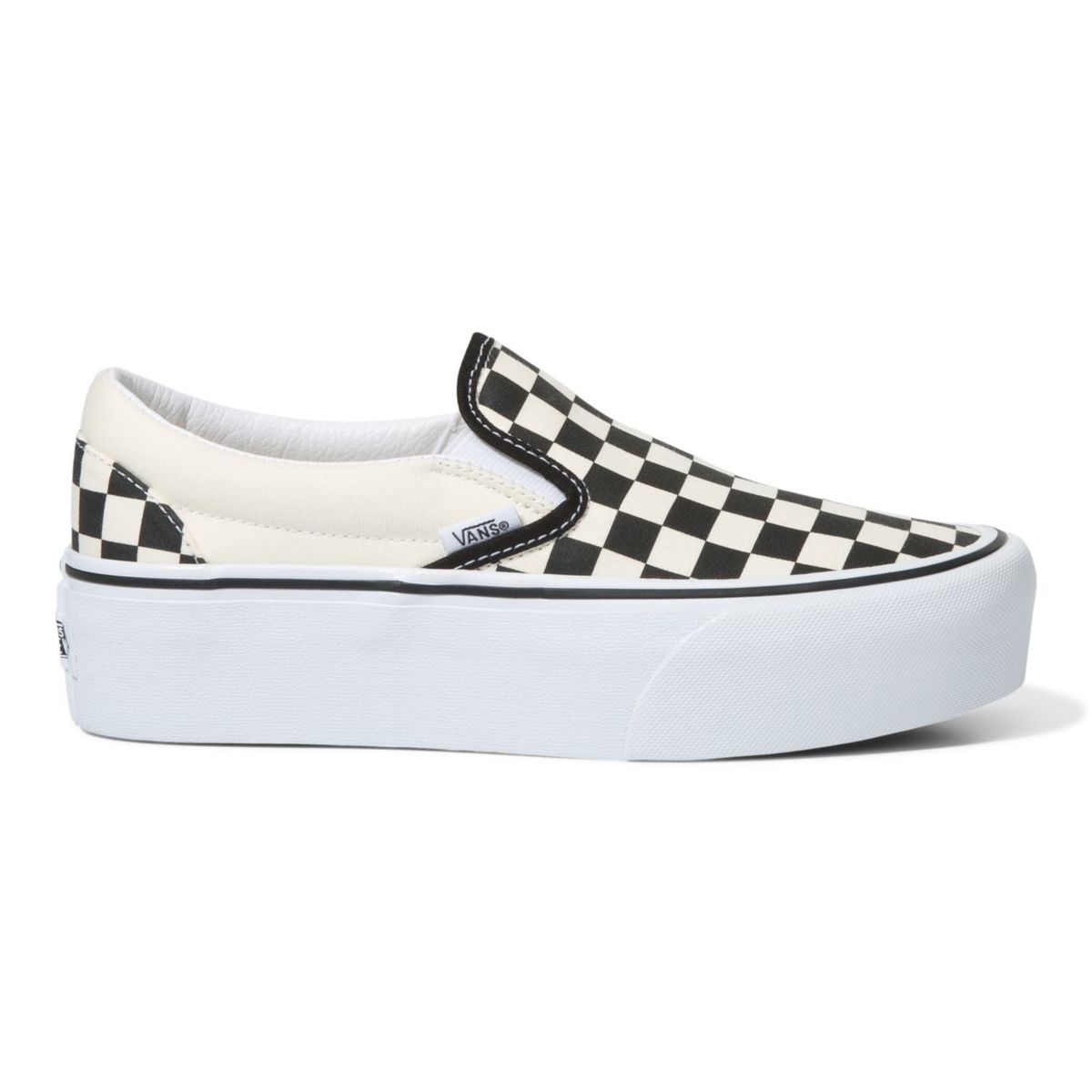 VANS - Zapatilla Mujer Slip-On Stackform Checker Negro VANS