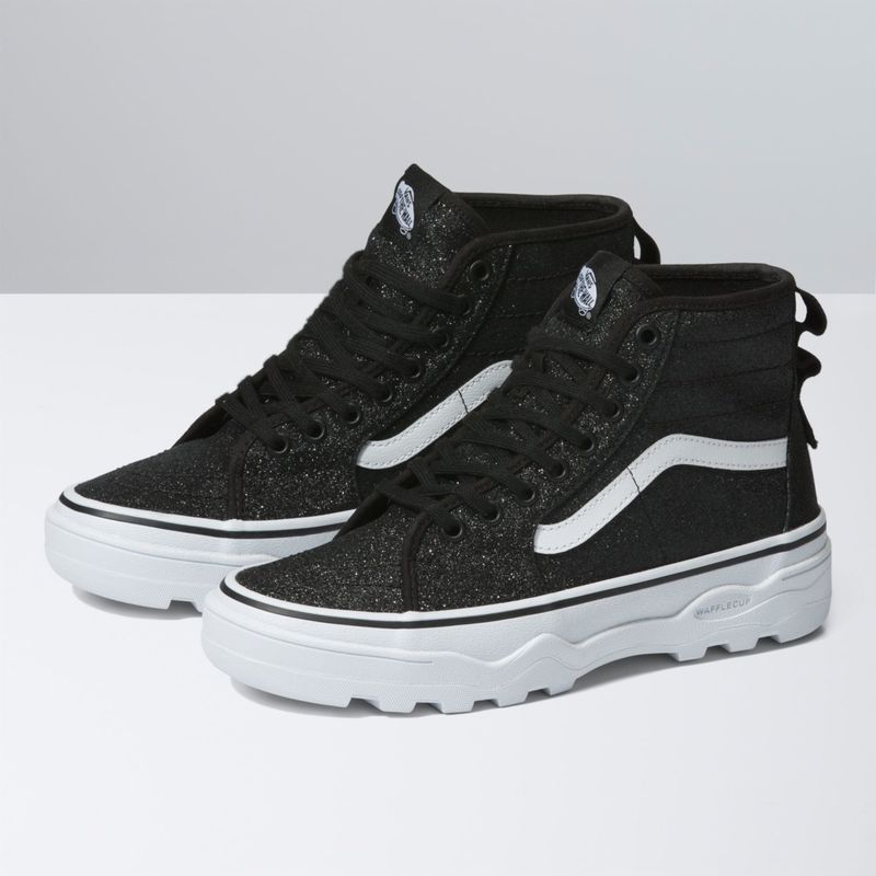 VANS - Zapatilla Unisex Sentry Sk8-Hi Wc Glitter Black VANS