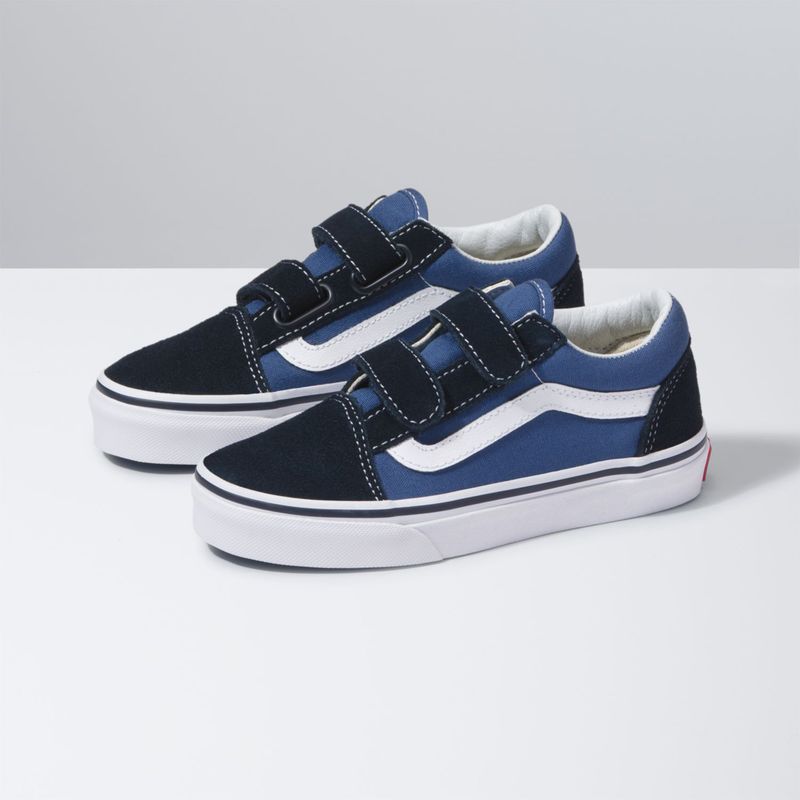 VANS - Zapatilla Niño Uy Old Skool V Navy/True White VANS