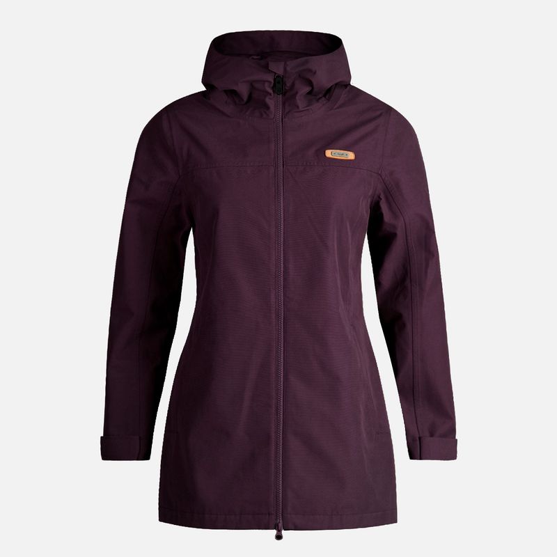 LIPPI - Chaqueta Mujer Citizen Warm B-Dry Hoody Jacket Burdeo Lippi