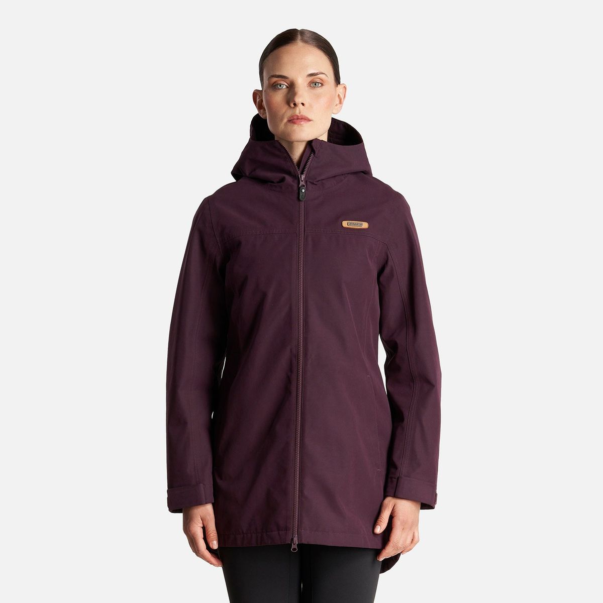 LIPPI - Chaqueta Mujer Citizen Warm B-Dry Hoody Jacket Burdeo Lippi