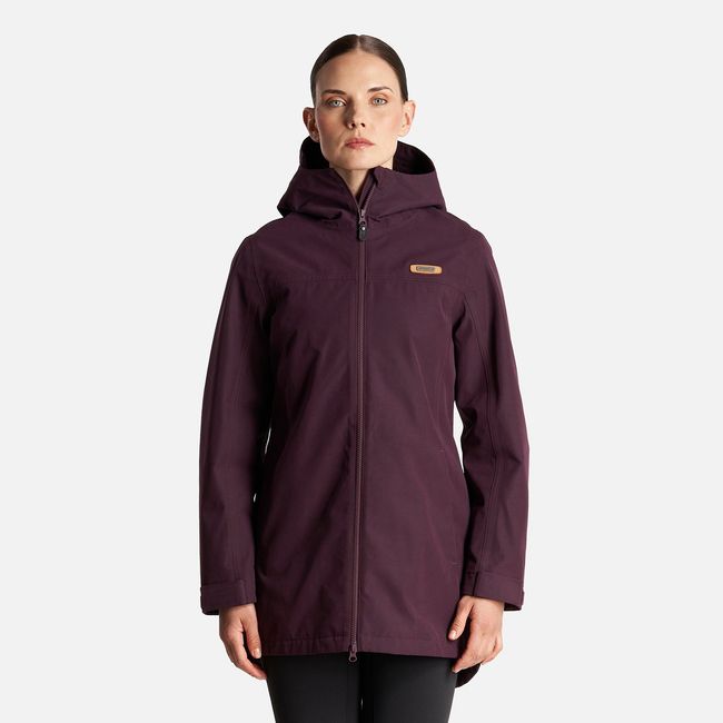 LIPPI - Chaqueta Mujer Citizen Warm B-Dry Hoody Jacket Burdeo Lippi