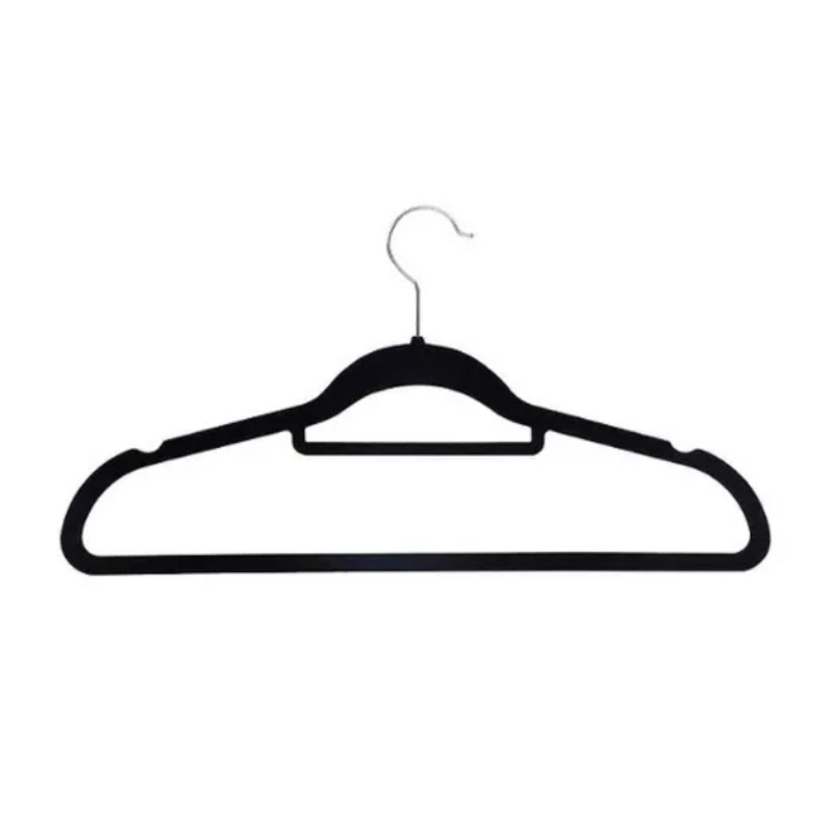 LUMAX - Pack 10 Colgadores Perchas Terciopelo Antideslizantes