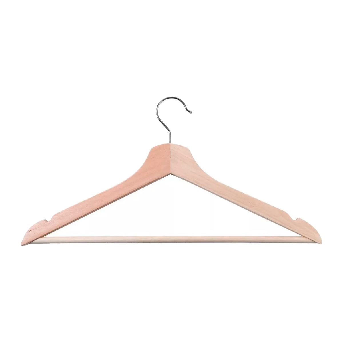 LUMAX - Colgador Percha de Ropa de Madera MeTinca