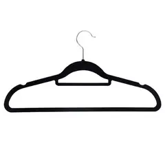 LUMAX - Colgador Terciopelo Colgante Percha Antideslizante