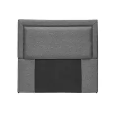 INNOVAMUEBLES - RESPALDO DE CAMA SILVER 1,5 PL GRIS