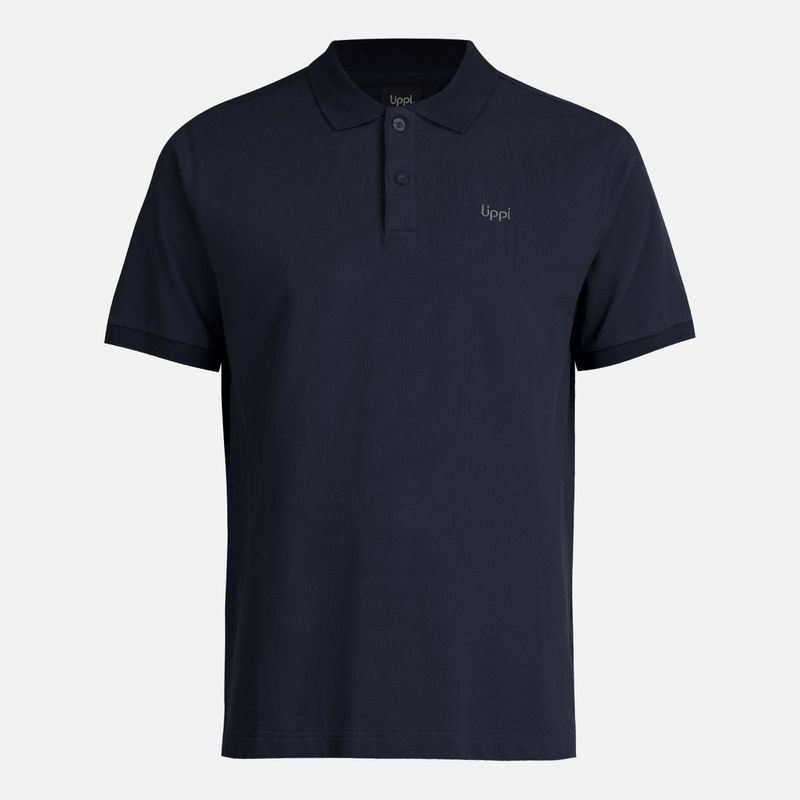 LIPPI - Polera Hombre First Class Elastic Polo Azul Marino Lippi