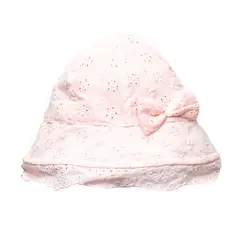 PILLIN - Gorro Bebe Niña Blanco Pillín