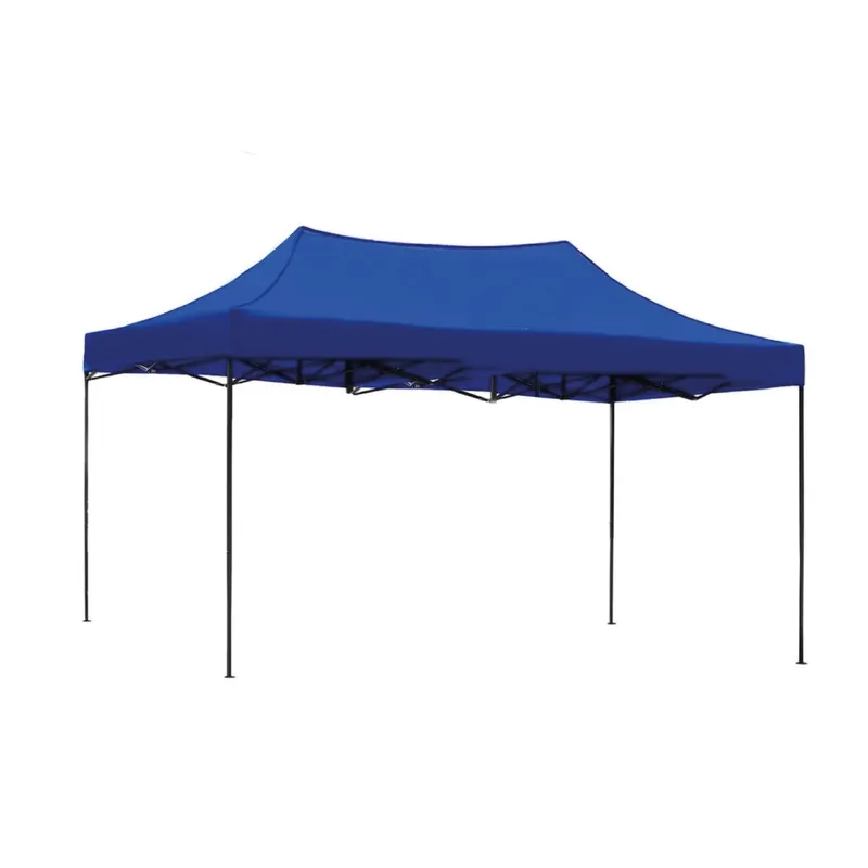 LUMAX - Toldo Plegable 4.5x3m Super Reforzado Con Lona Azul
