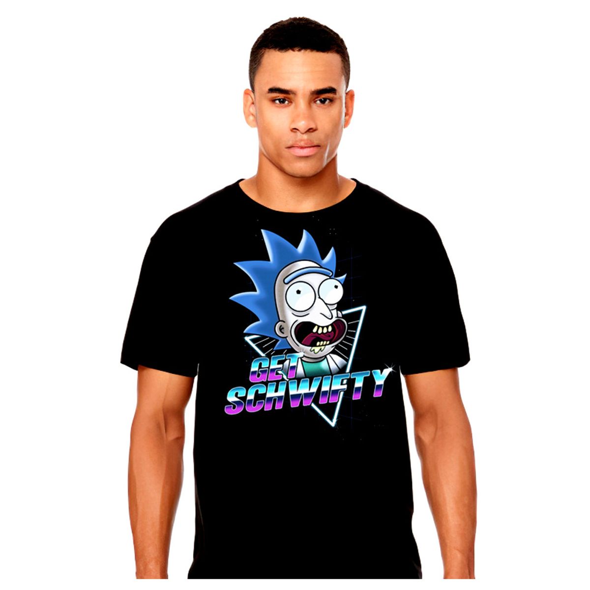 GENERICO - Rick And Morty - Crazy Rick Schiwfty - Animacion - Polera