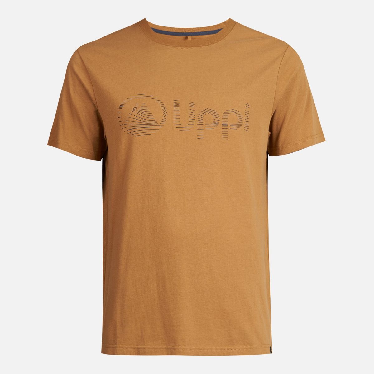 LIPPI - Polera Hombre Logo Lippi T-shirt Mostaza Oscuro Lippi