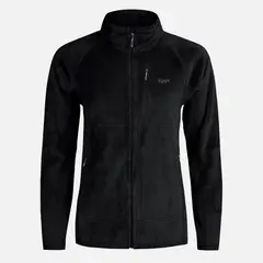 LIPPI - Poleron Mujer Numan Shaggy-Pro Jacket Negro