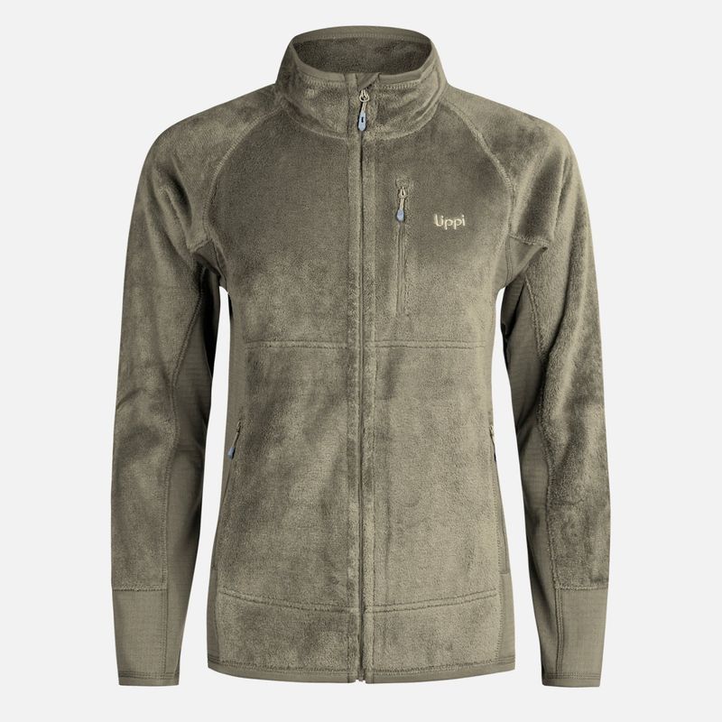 LIPPI - Poleron Mujer Numan Shaggy-Pro Jacket Laurel Lippi